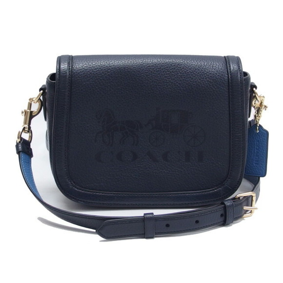 Coach Bags Coach Horse Carriage Embossed Leather Saddle Bag Poshmark